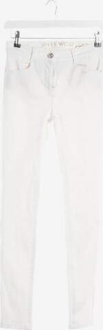 PATRIZIA PEPE Jeans in 27 in White: front
