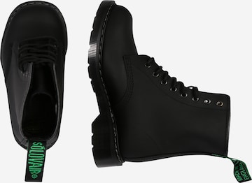 Solovair - Botas con cordones '8 Eye Derby' en negro