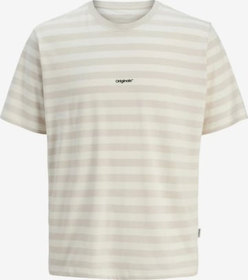 JACK & JONES Shirt in Beige: voorkant