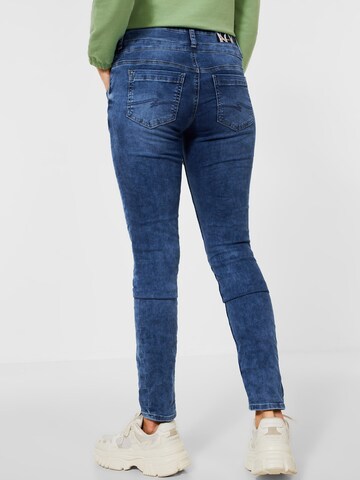 STREET ONE Slimfit Jeans in Blau