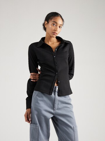 florence by mills exclusive for ABOUT YOU Блузка 'Excitement' в Черный: спереди