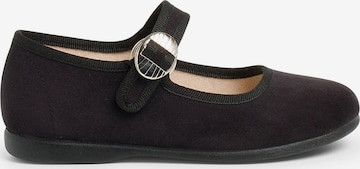 Pisamonas Ballet Flats in Black: front