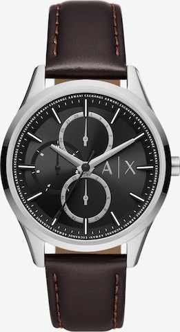 ARMANI EXCHANGE Analog Watch in Brown: front