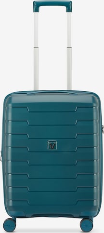 Roncato Trolley 'Skyline 2.0' in Blau: Vorderseite