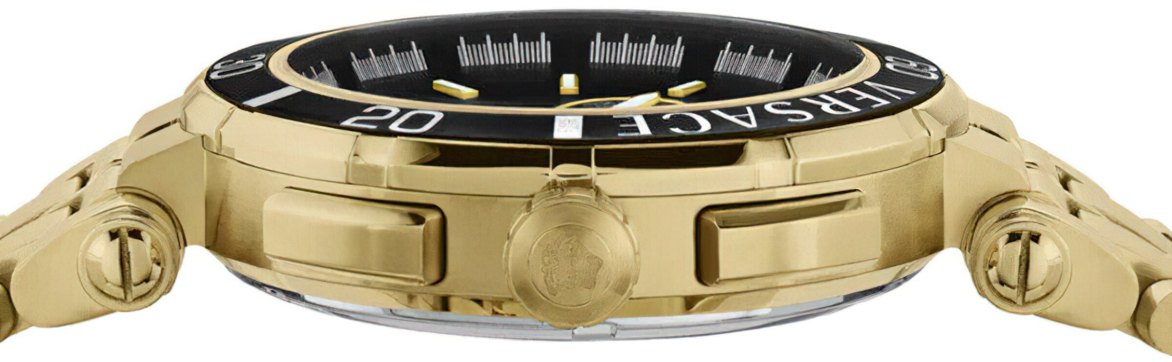 VERSACE Uhr 'Greca Chrono' in Gold