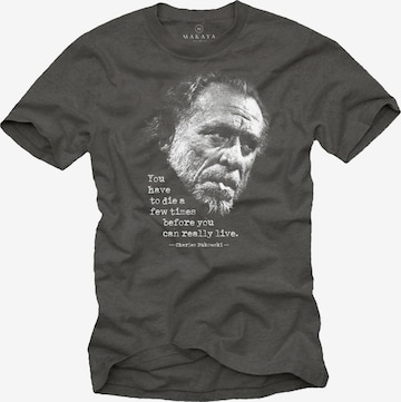 MAKAYA Shirt in Grey: front