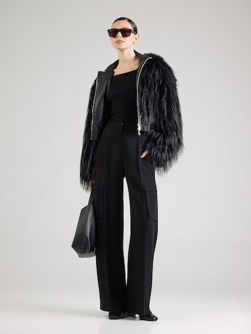 BOSS Bő szár Cargo nadrágok 'Tianamia1' - fekete