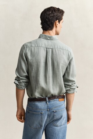GANT Regular fit Button Up Shirt in Green