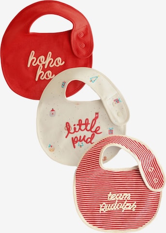 Next Ruokalappu värissä punainen: etupuoli