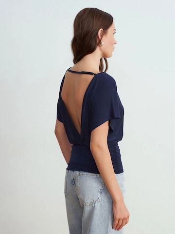 T-shirt Dilvin en bleu