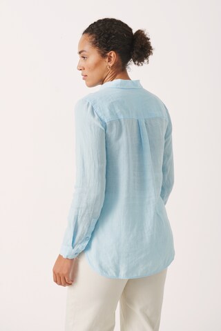 Part Two Bluse 'Kivas' in Blau