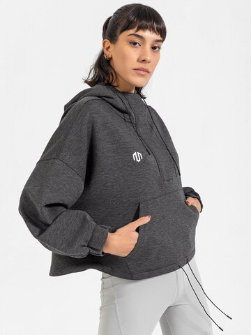 MOROTAI Oversizepullover 'OVERSIZED TRAVEL'‌‌‌‌‌‌‌ in Grau
