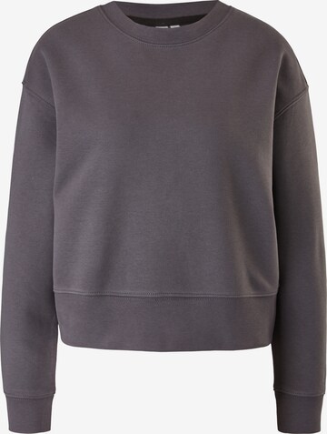 Sweat-shirt QS en gris