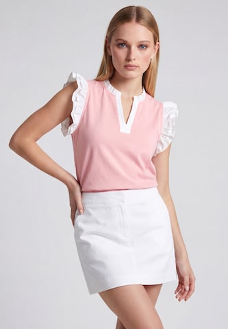 Haut 'Fashion Look' NOOTKI en rose : devant