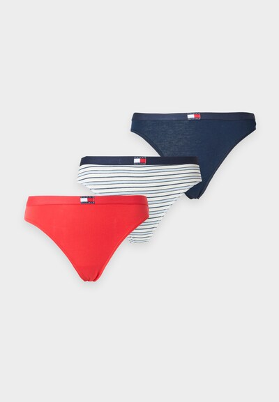 Tommy Hilfiger Underwear String 'Heritage' in XS in de kleur Navy / Rood / Wolwit, Productweergave