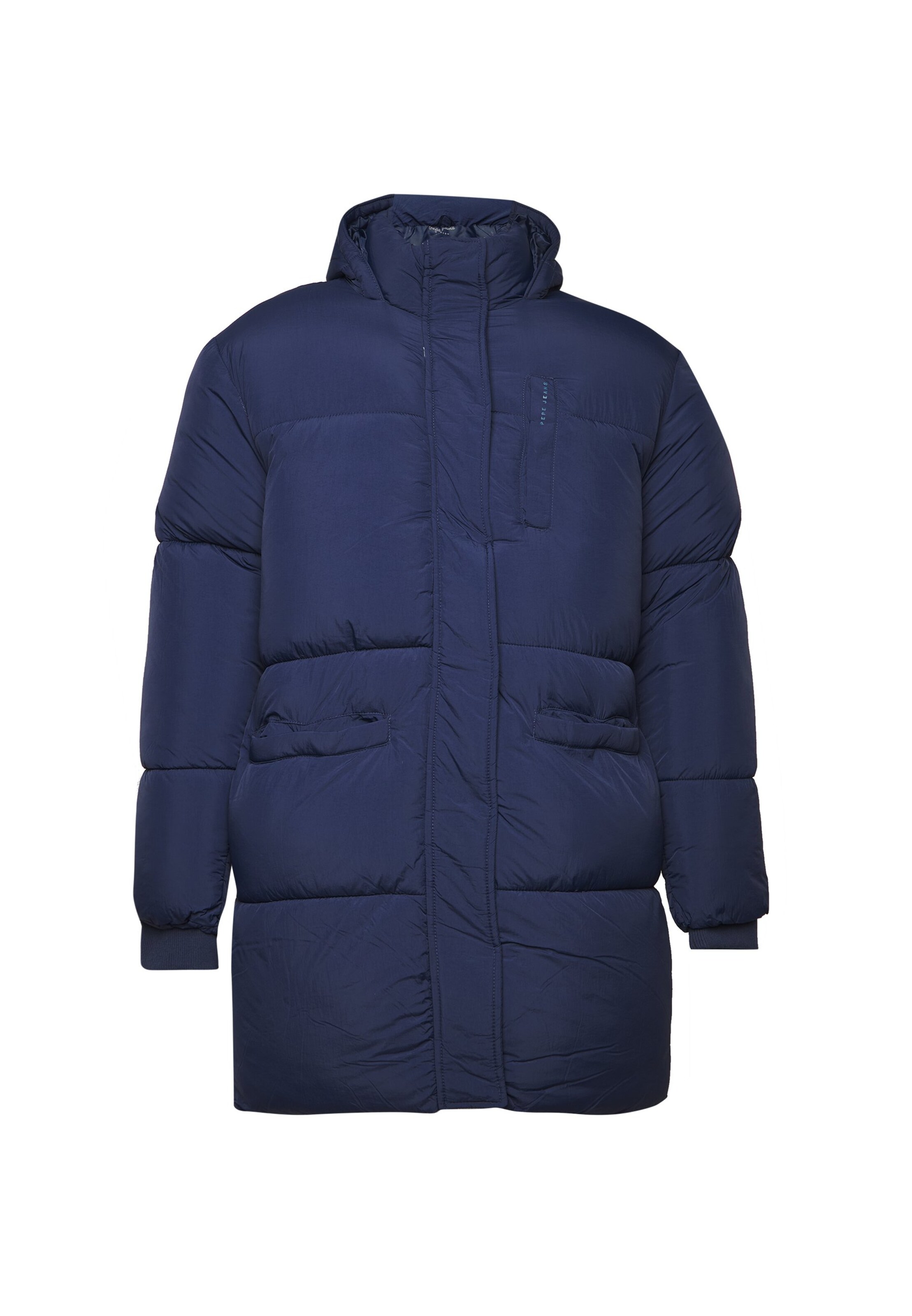 Pepe Jeans Winter coat in Blue: front
