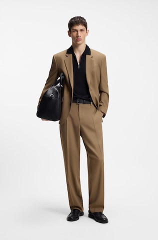 HUGO Slimfit Hose ' Flips ' in Beige