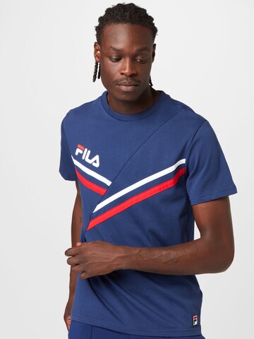 T-Shirt 'ZNAIM' FILA en bleu : devant