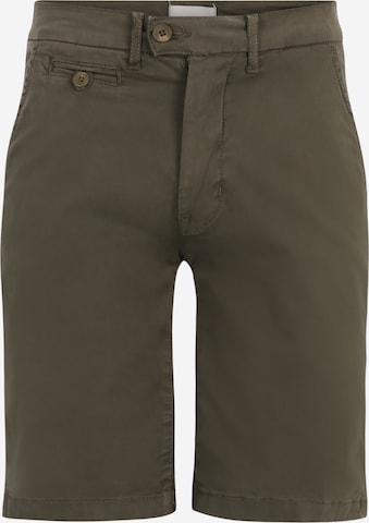 Pantalon chino Casual Friday en vert : devant