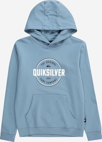 QUIKSILVER Sweatshirt in Blauw: voorkant