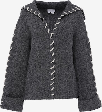 usha WHITE LABEL - Cárdigan en gris: frente