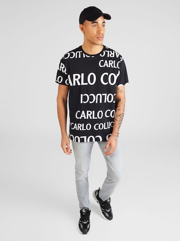Carlo Colucci T-Shirt in Schwarz