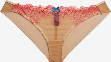 Slip 'embroidery opal' La Muel Lingerie en rose : devant