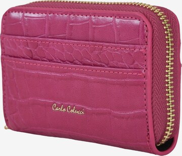 Carlo Colucci Wallet 'Chignola' in Pink