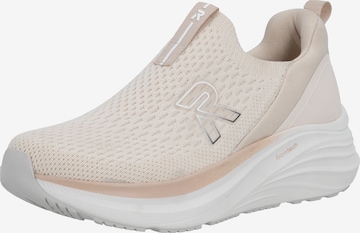 Scarpa slip-on di Rieker Sport in beige: frontale