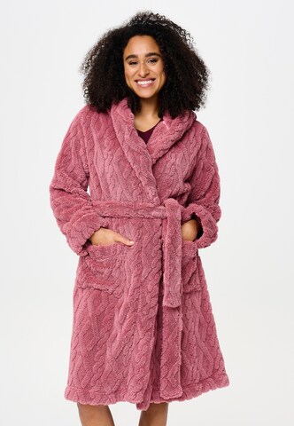Peignoir court LingaDore en rose : devant