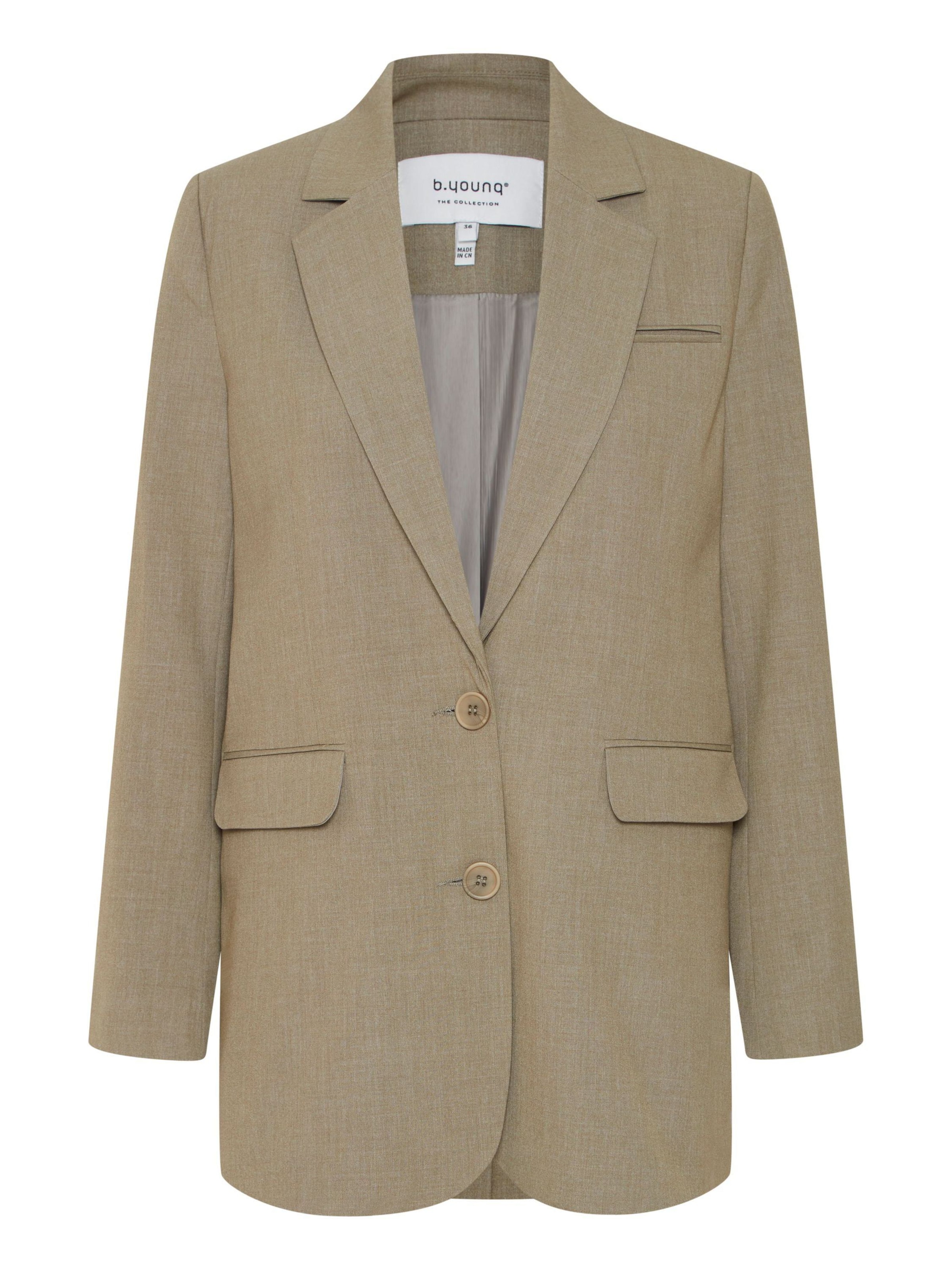 b.young Blazers 'Danta' in Beige: voorkant
