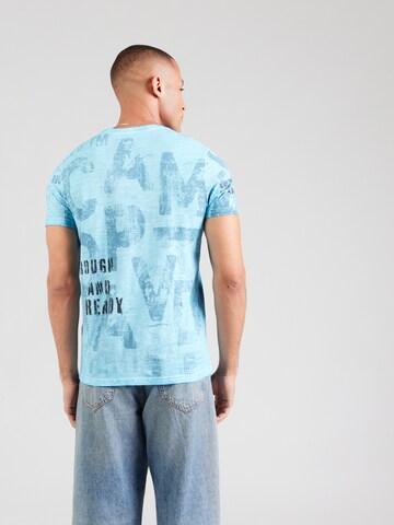 CAMP DAVID T-Shirt in Blau