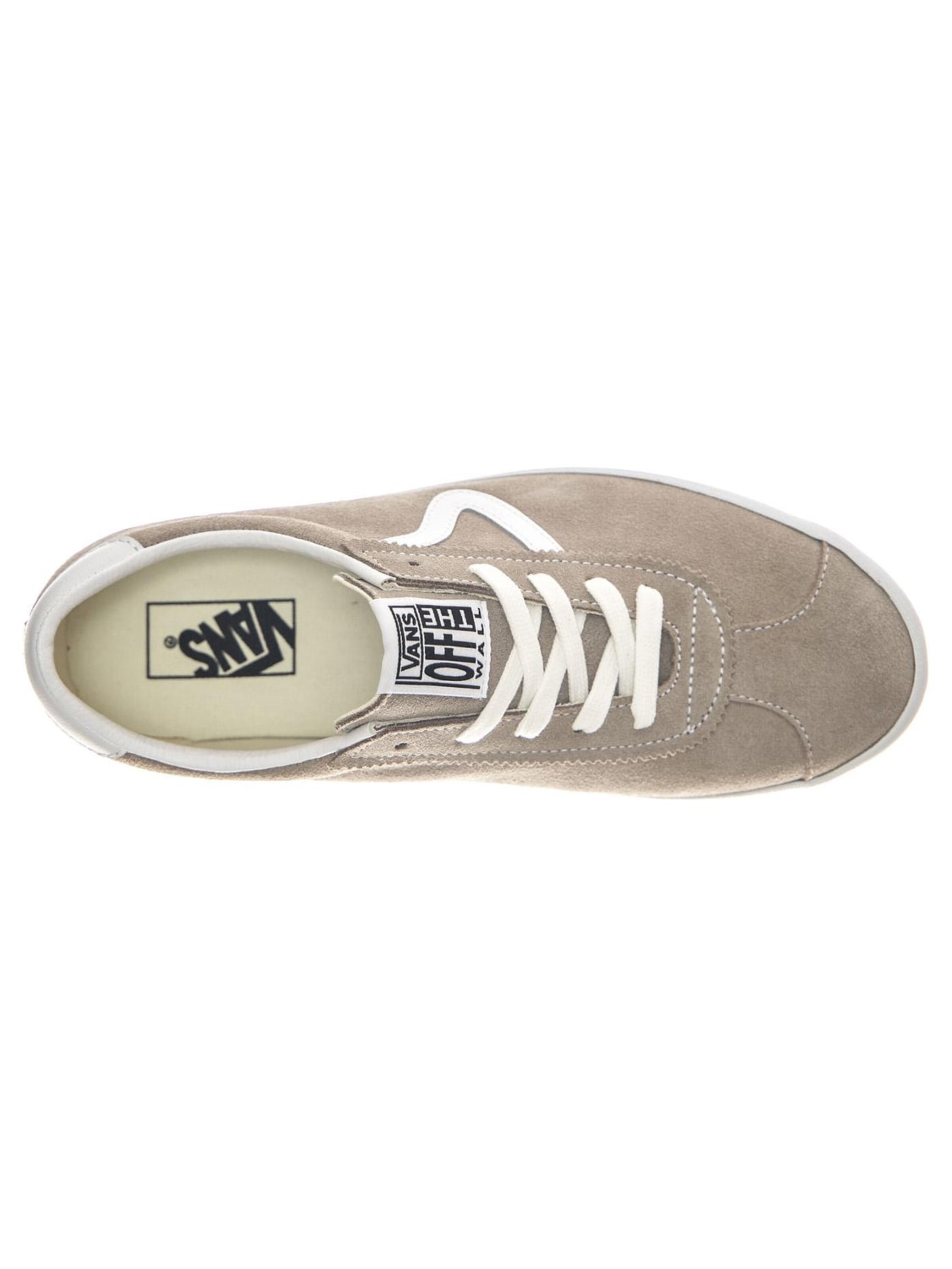 VANS Sporty snøresko i beige