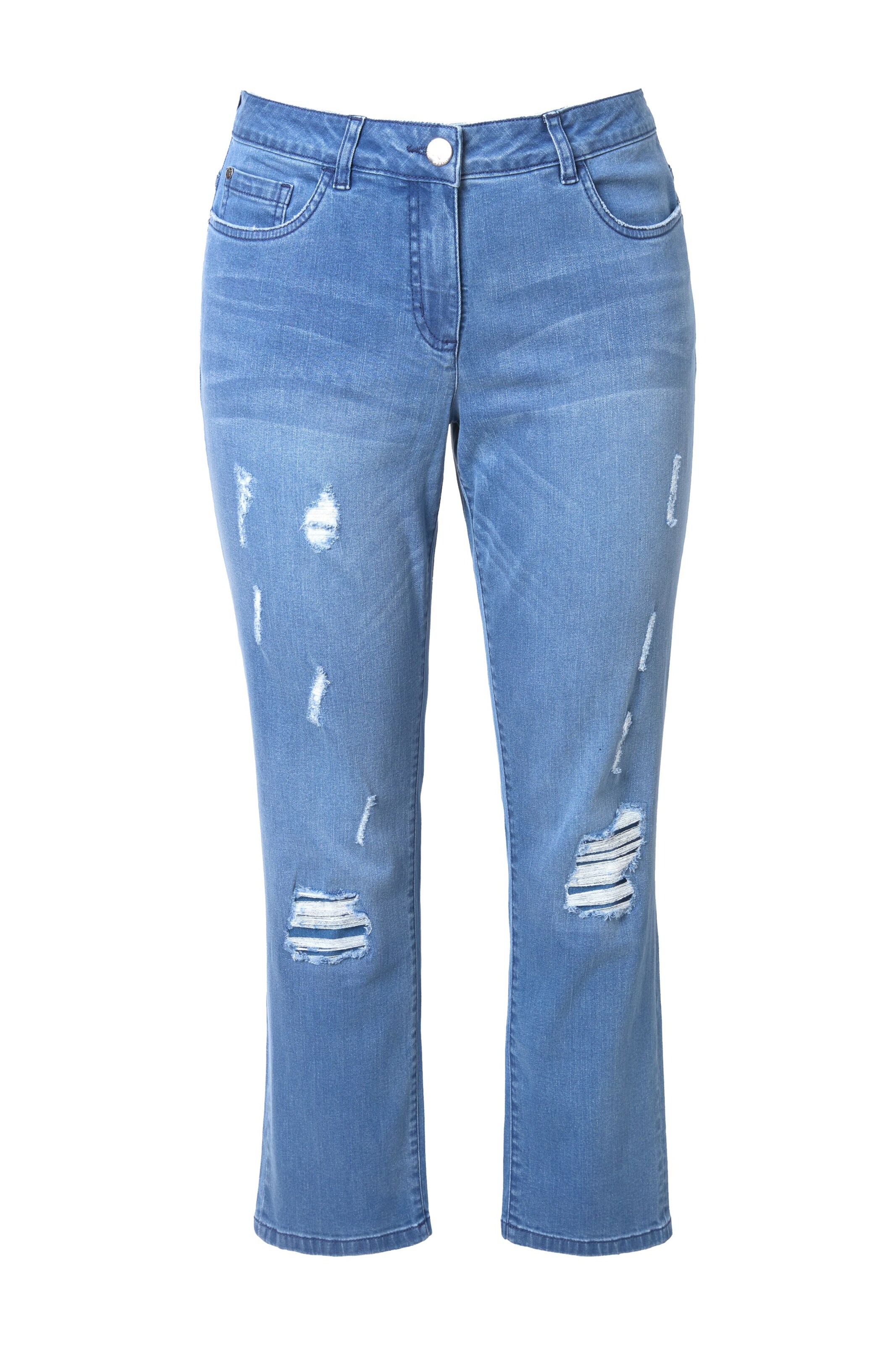 Angel of Style Regular Jeans in Blau: Vorderseite