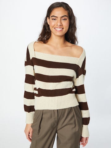 Trendyol - Pullover em bege: frente