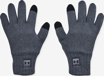 UNDER ARMOUR Athletic Gloves 'Halftime' in Grey