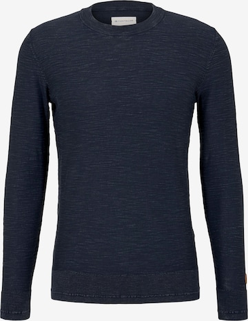 TOM TAILOR Sweater in Blue: front