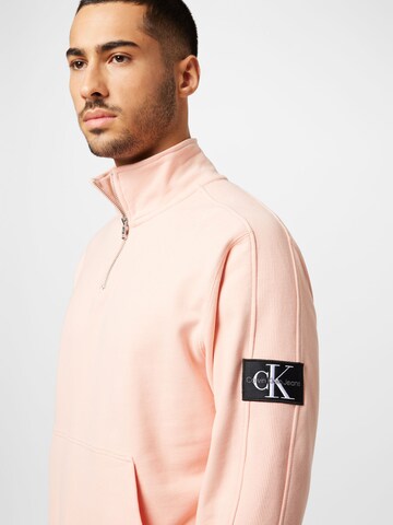Calvin Klein Jeans Μπλούζα φούτερ σε ροζ