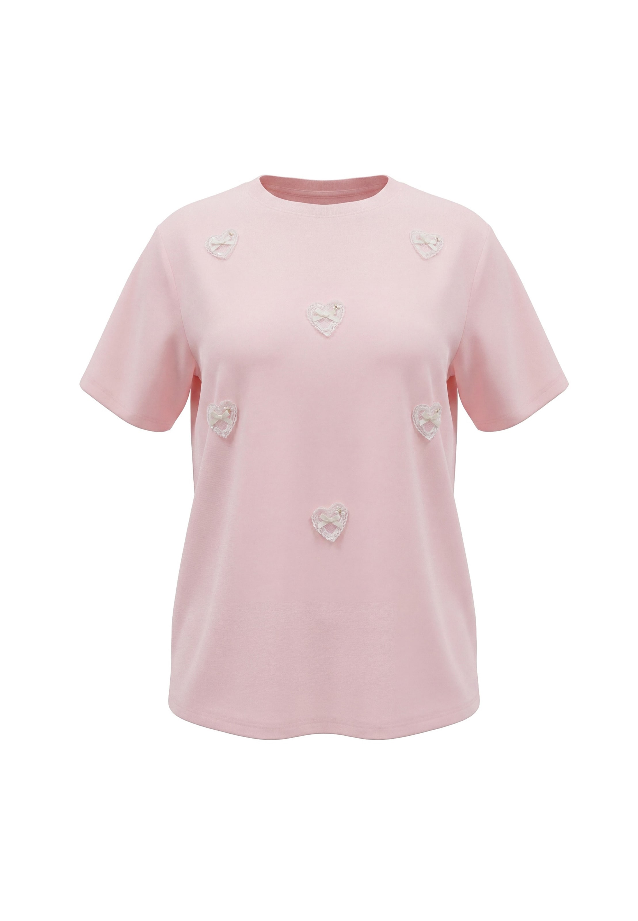 MYMO Shirt 'Pop' in Roze: voorkant