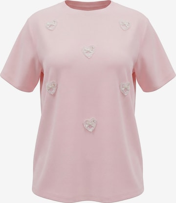 MYMO Shirt 'Pop' in Roze: voorkant