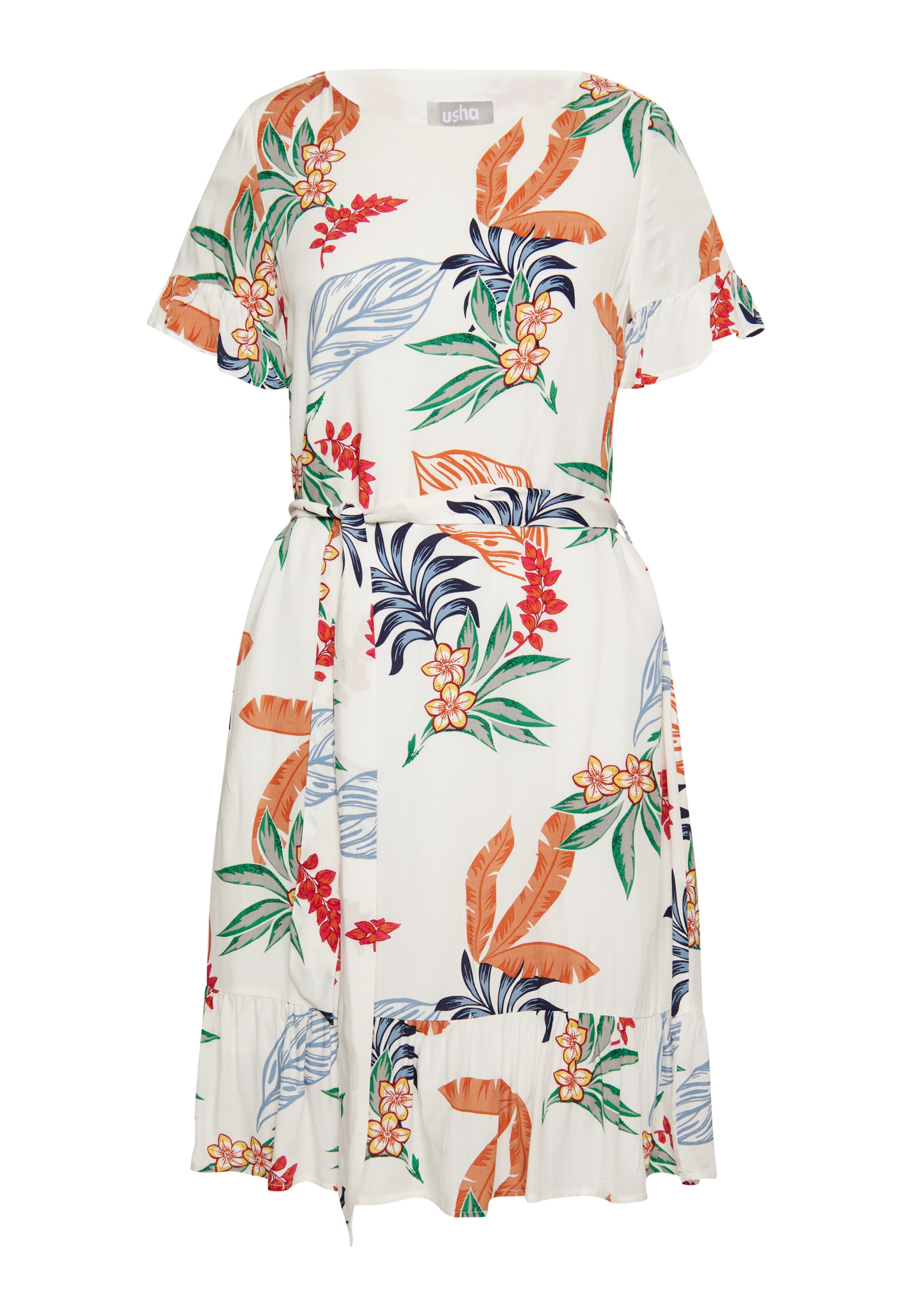 Usha Klänning i vit: framsida
