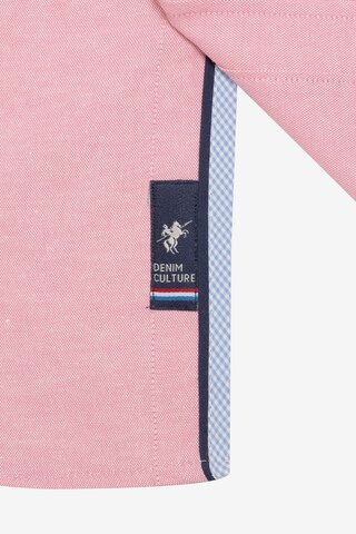 Regular fit Camicia ' MARCUS ' di DENIM CULTURE in rosa