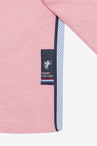 DENIM CULTURE - Regular Fit Camisa ' MARCUS ' em rosa