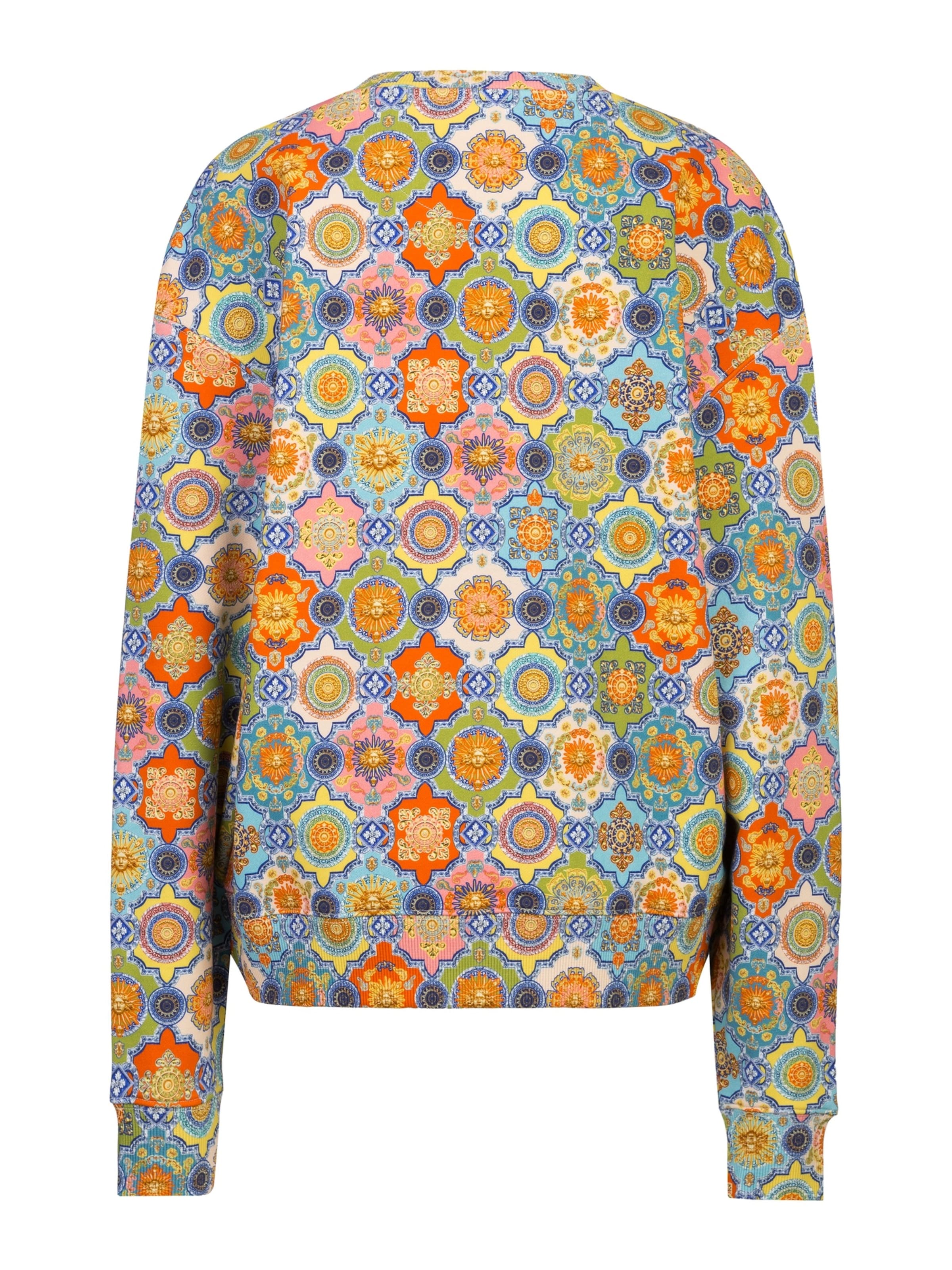 19V69 ITALIA Sweatshirt 'SINJA BAROQUE' in Gemengde kleuren