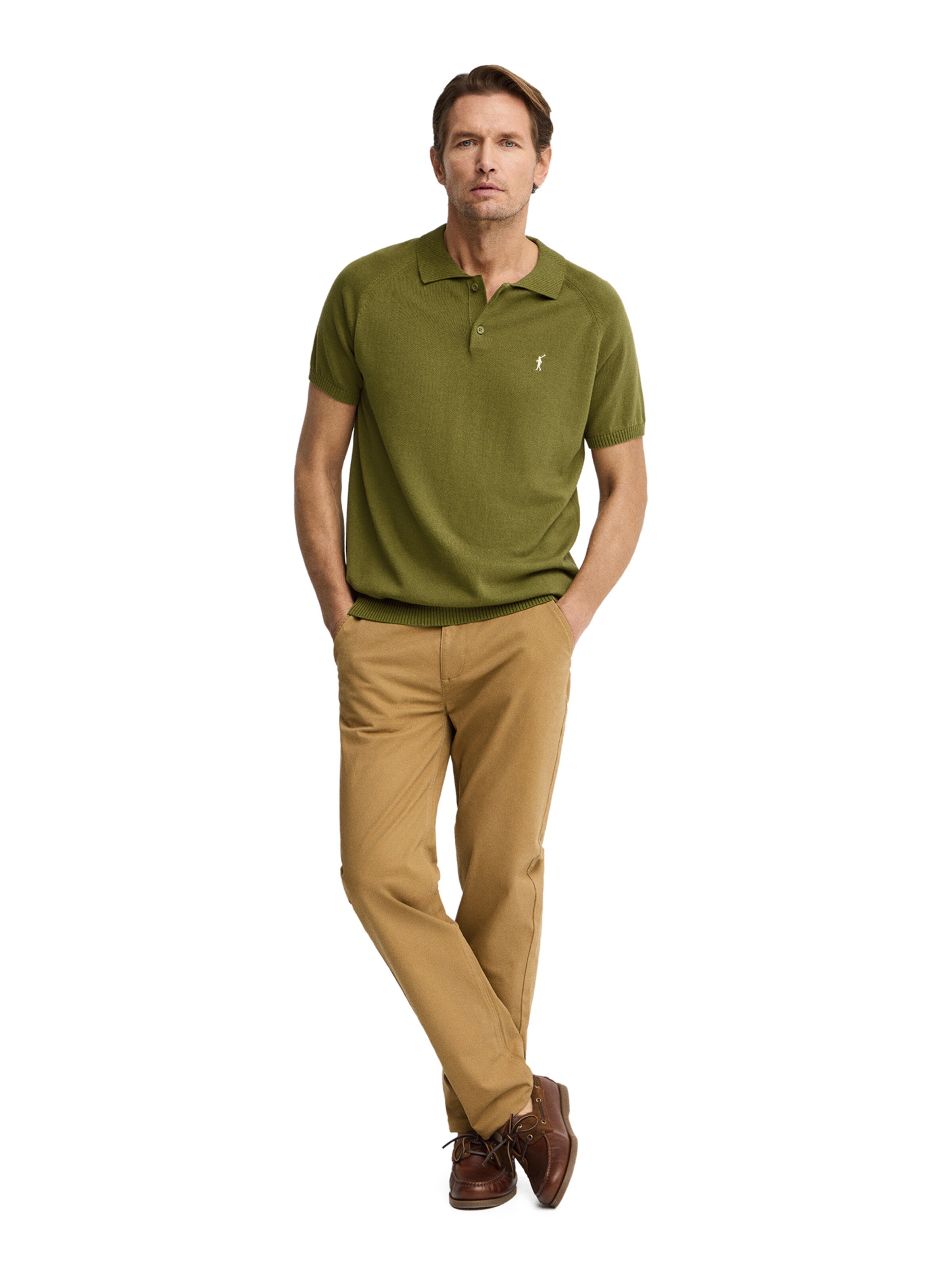 Polo Club Sweater in Brown