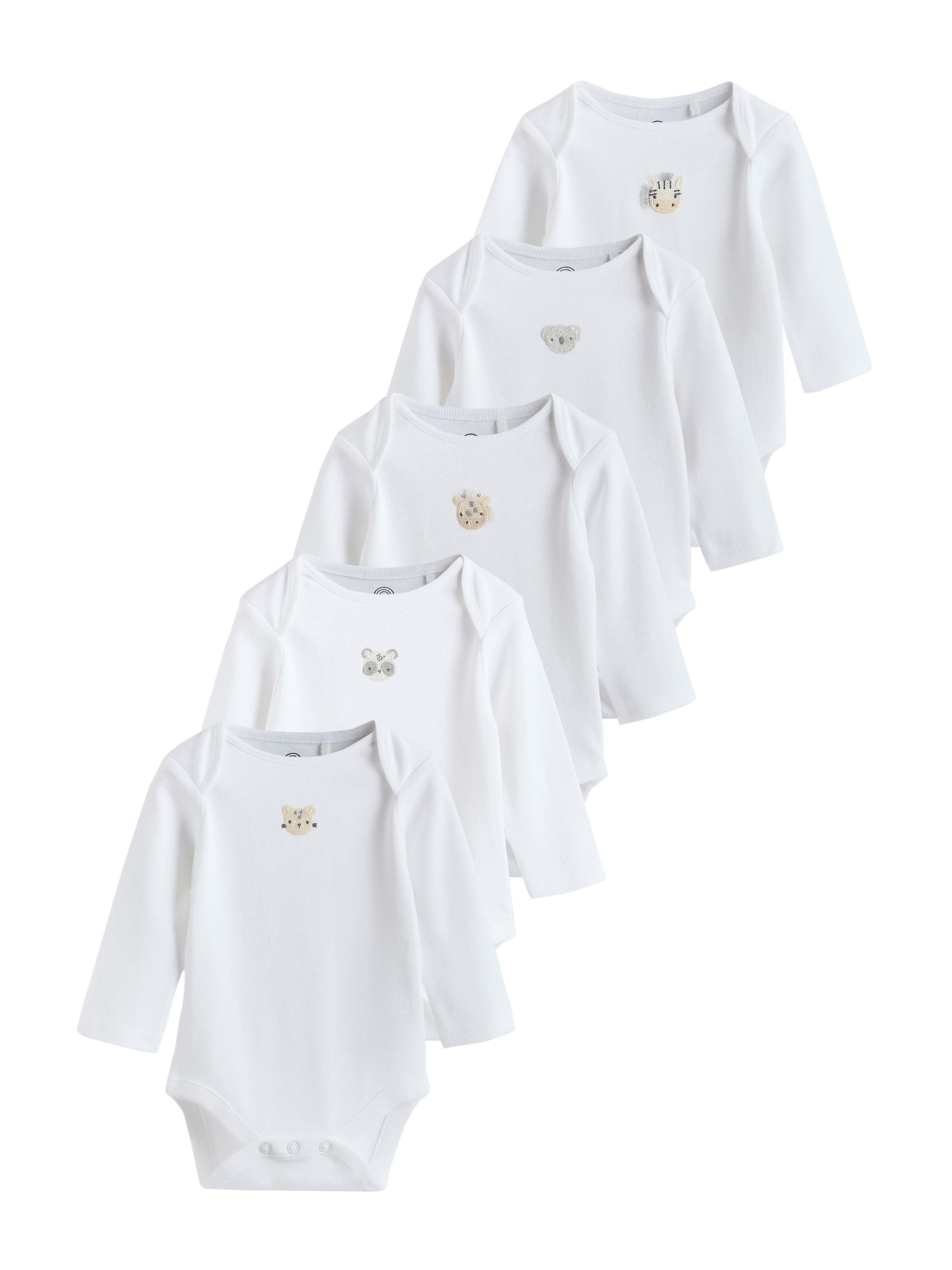 Barboteuse / body Next en blanc : devant