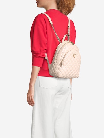 GUESS Backpack GIULLY in Beige ABOUT YOU