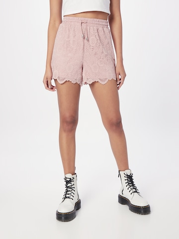 ABOUT YOU Regular Shorts 'Teresa' in Lila: predná strana