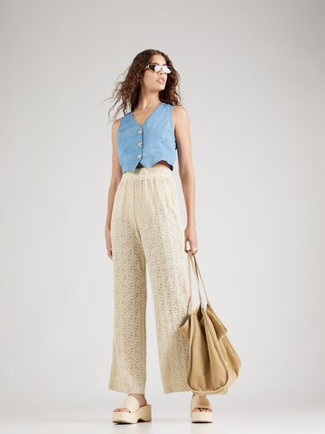A-VIEW Loose fit Pants 'Mona' in Beige