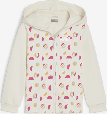 PUMA Sportief sweatshirt in Beige: voorkant